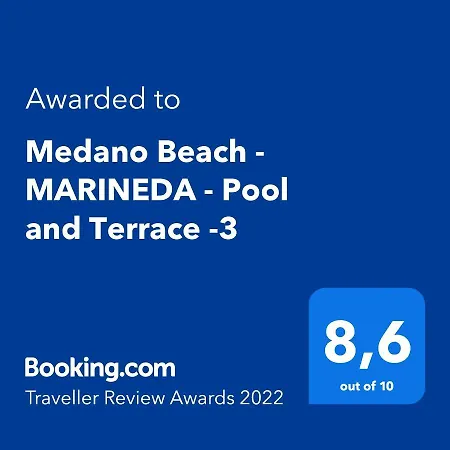 Medano - Marineda - Pool And Terrace -3 Эль-Медано